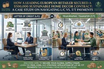 How a Leading European Retailer Secured a $500,000 Sustainable Home Decor Contract: A Case Study on Navigating L/C vs. T/T Payments